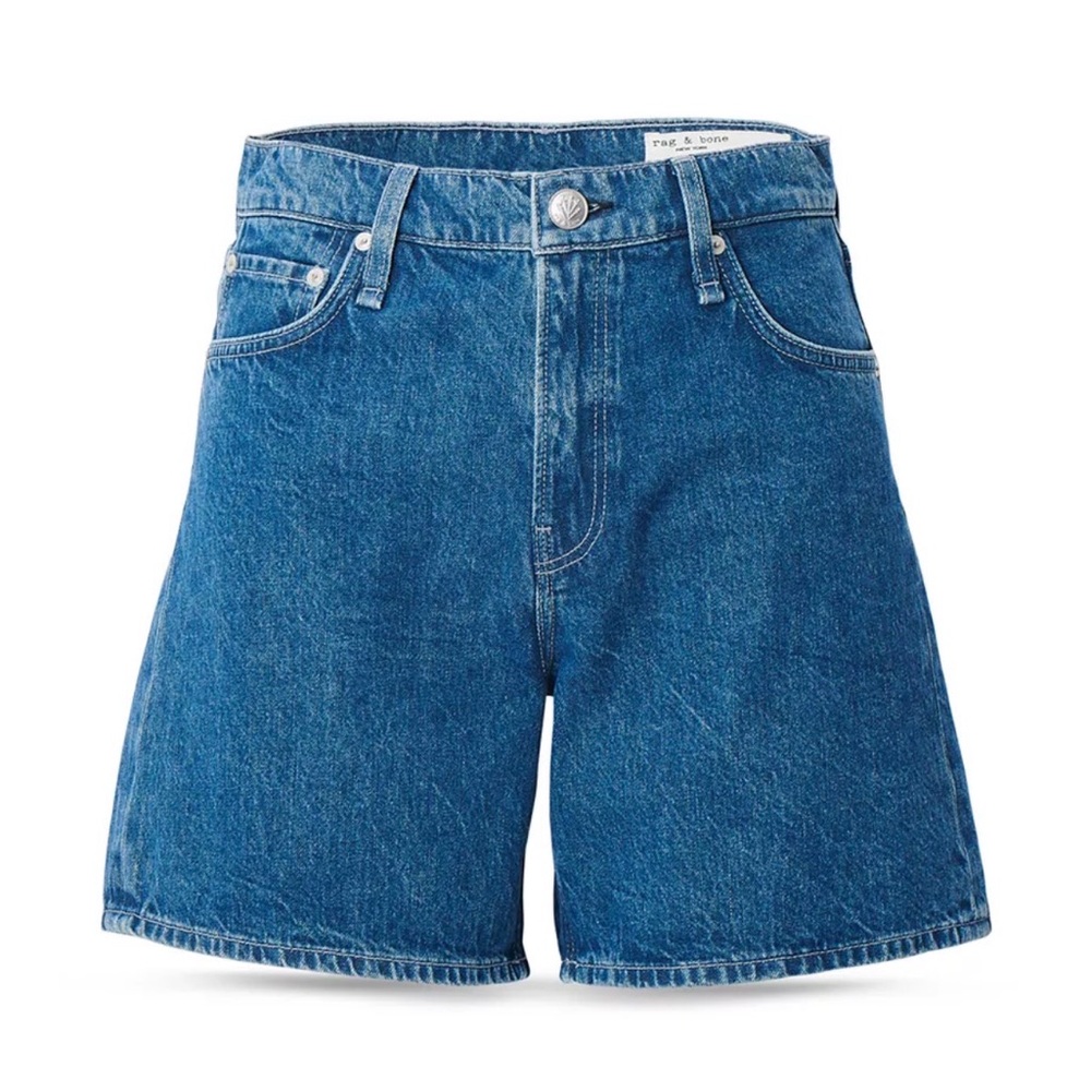 rag & bone Classic Blue Denim Jean Shorts